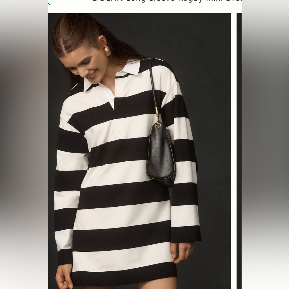 COPY - Anthropologie Dolan rugby mini dress XS petite NWT